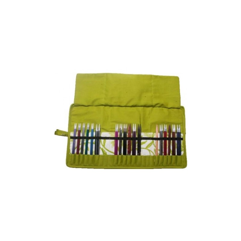 Knitpro hoes etui voor verwisselbare rondbreinaalden. Knitpro hoes etui voor verwisselbare rondbreinaalden.