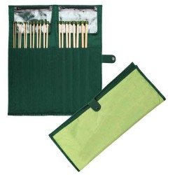 KnitPro bamboe breinaalden met knop zijn perfect voor beginners.
