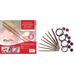 KnitPro heerlijk complete symfonie verwisselbare haaknaaldenset.