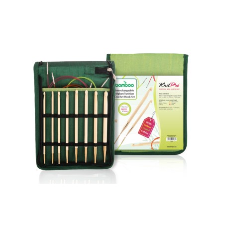 KnitPro heerlijk complete verwisselbare tunsiche haaknaaldenset.