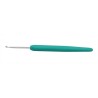 KnitPro waves haaknaald van aluminium met ergonomisch soft grip handvat