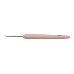 KnitPro waves haaknaald van aluminium met ergonomisch soft grip handvat