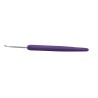 KnitPro waves haaknaald van aluminium met ergonomisch soft grip handvat