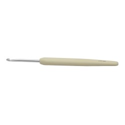 KnitPro waves haaknaald van aluminium met ergonomisch soft grip handvat