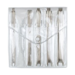 KnitPro Nova Metal 15 cm sokkennaaldenset.