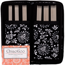 Chiaogoo 15 cm sokkennaaldenset met 6 setjes dpns.