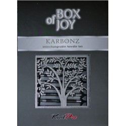 KnitPro Box of Joy prachtige rondbreinaalden set van Karbonz