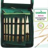 KnitPro Bamboo IC Deluxe Set: verwisselbare bamboe rondbreinaalden set