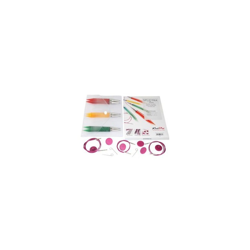 KnitPro Trendz IC Chunky Set verwisselbare kunststof rondbreinaaldenset KnitPro Trendz IC Chunky Set verwisselbare kunststof rondbreinaaldenset