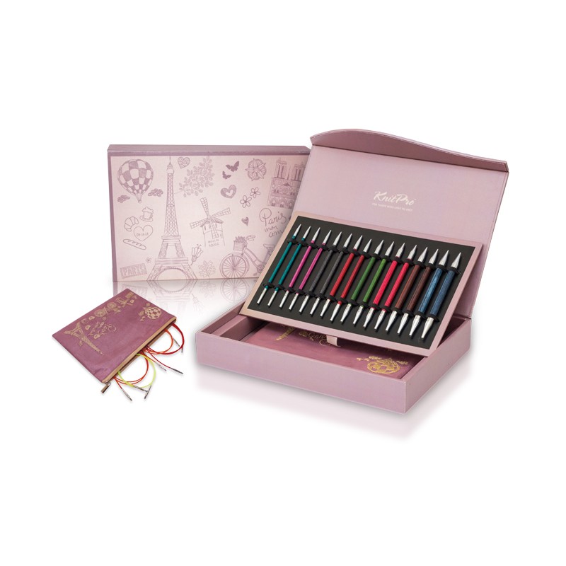 KnitPro Royale IC Limited Edition verwisselbare rondbreinaalden set KnitPro Royale IC Limited Edition verwisselbare rondbreinaalden set