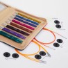 KnitPro Zing IC Deluxe Set: kleurrijke verwisselbare rondbreinaalden set