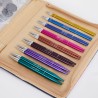 KnitPro Zing IC Deluxe Set: kleurrijke verwisselbare rondbreinaalden set