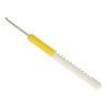 Addi colours haaknaald van aluminium met ergonomisch soft grip handvat