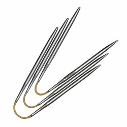 Addi CrasyTrio 3 handige en flexibele rondbreinaaldjes van 21 cm.