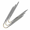 Addi CrasyTrio 3 handige en flexibele rondbreinaaldjes van 21 cm.