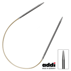 Addi sokkenwonder 1 handig en flexibel rondbreinaaldje van 25 cm.