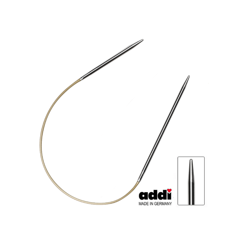 Addi sokkenwonder 1 handig en flexibel rondbreinaaldje van 25 cm. Addi sokkenwonder 1 handig en flexibel rondbreinaaldje van 25 cm.