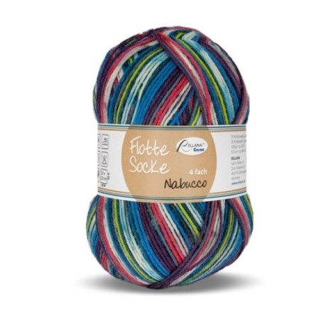 Rellana Flotte Socke Nabucco sokkenwol met schitterende kleuren.