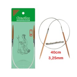 ChiaoGoo bamboe Patina rondbreinaald 40 cm van Moso Bamboe gemaakt.