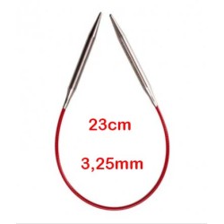 ChiaoGoo Knit Red superieure kwaliteit rondbreinaalden, roest vrij staal.