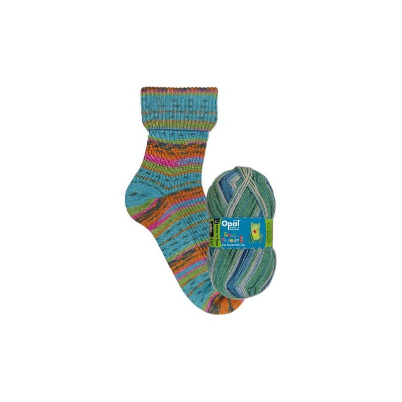 Opal Freche Freunde 2 super kwaliteit sokkenwol voor goede vrienden. Opal Freche Freunde 2 super kwaliteit sokkenwol voor goede vrienden.