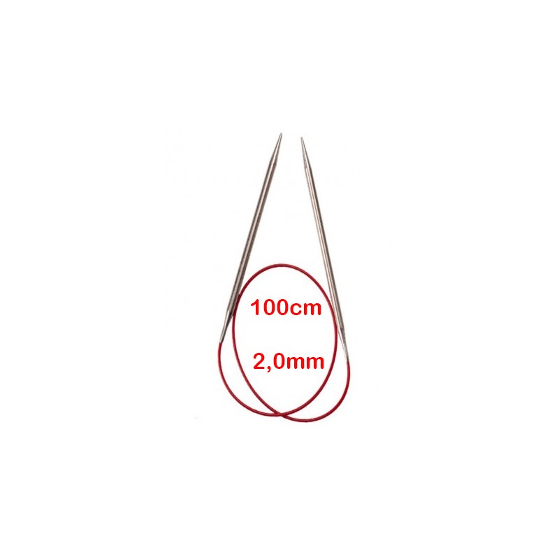 ChiaoGoo Red LACE superieure kwaliteit rondbreinaalden, roest vrij staal. ChiaoGoo Red LACE superieure kwaliteit rondbreinaalden, roest vrij staal.