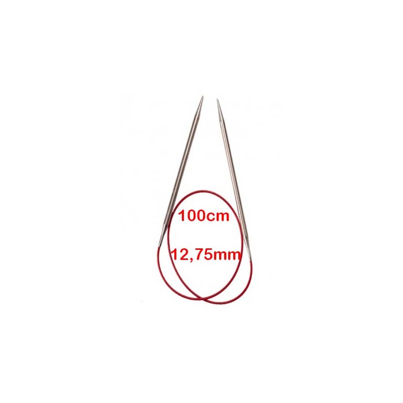 ChiaoGoo Red LACE superieure kwaliteit rondbreinaalden, roest vrij staal. ChiaoGoo Red LACE superieure kwaliteit rondbreinaalden, roest vrij staal.