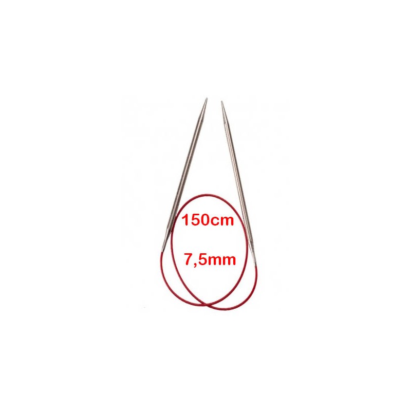 ChiaoGoo Red LACE superieure kwaliteit rondbreinaalden, roest vrij staal. ChiaoGoo Red LACE superieure kwaliteit rondbreinaalden, roest vrij staal.