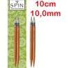 ChiaoGoo SPIN BAMBOE verwisselbare breinaaldpunten van 10 cm lengte.