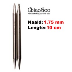 ChiaoGoo TWIST Lace verwisselbare breinaaldpunten van 10 cm lengte.