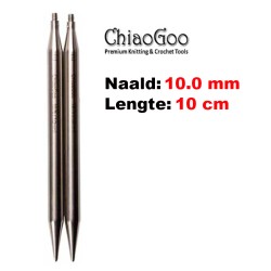 ChiaoGoo TWIST Lace verwisselbare breinaaldpunten van 10 cm lengte.