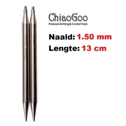 ChiaoGoo TWIST Lace verwisselbare breinaaldpunten van 13 cm lengte.