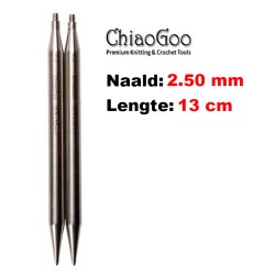 ChiaoGoo TWIST Lace verwisselbare breinaaldpunten van 13 cm lengte.