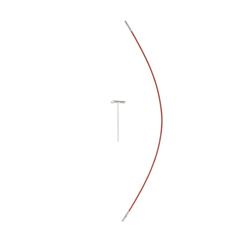 ChiaoGoo TWIST RED kabel voor verwisselbare haak- en breinaaldpunten. ChiaoGoo TWIST RED kabel voor verwisselbare haak- en breinaaldpunten.