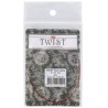 ChiaoGoo TWIST RED kabel voor verwisselbare haak- en breinaaldpunten.