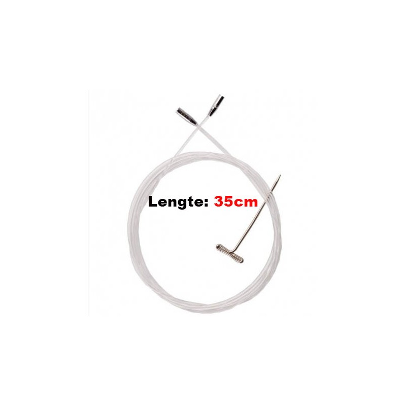 ChiaoGoo Spin nylon kabel voor verwisselbare haak- en breinaaldpunten. ChiaoGoo Spin nylon kabel voor verwisselbare haak- en breinaaldpunten.