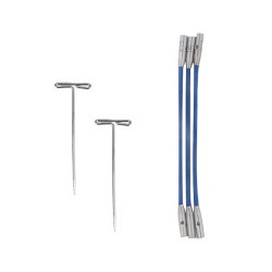 ChiaoGoo TWIST BLUE kabel voor verwisselbare haak- en breinaaldpunten.