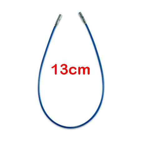 ChiaoGoo TWIST BLUE kabel voor verwisselbare haak- en breinaaldpunten.