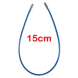 ChiaoGoo TWIST BLUE kabel voor verwisselbare haak- en breinaaldpunten.