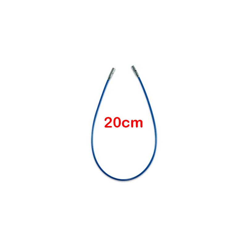 ChiaoGoo TWIST BLUE kabel voor verwisselbare haak- en breinaaldpunten. ChiaoGoo TWIST BLUE kabel voor verwisselbare haak- en breinaaldpunten.