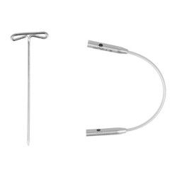 ChiaoGoo TWIST SWIV360 kabel voor verwisselbare haak- en breinaaldpunten.