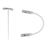 ChiaoGoo TWIST SWIV360 kabel voor verwisselbare haak- en breinaaldpunten.