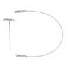 ChiaoGoo TWIST SWIV360 kabel voor verwisselbare haak- en breinaaldpunten.