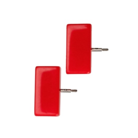 Chiaogoo Twist Red Lace eindstoppers, veilig opbergen van je breiwerk
