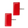 Chiaogoo Twist Red Lace eindstoppers, veilig opbergen van je breiwerk