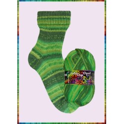 Opal Cats and Dogs met heldere en unieke kleuren van Opal sokkenwol.