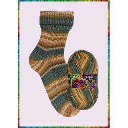 Opal Cats and Dogs met heldere en unieke kleuren van Opal sokkenwol.