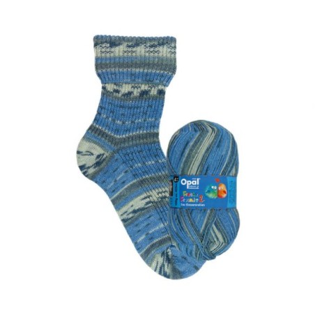 Opal Freche Freunde 2 super kwaliteit sokkenwol voor goede vrienden.
