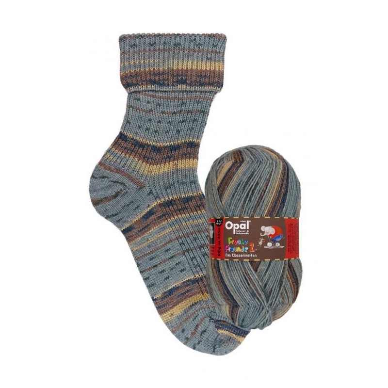 Opal Freche Freunde 2 super kwaliteit sokkenwol voor goede vrienden.