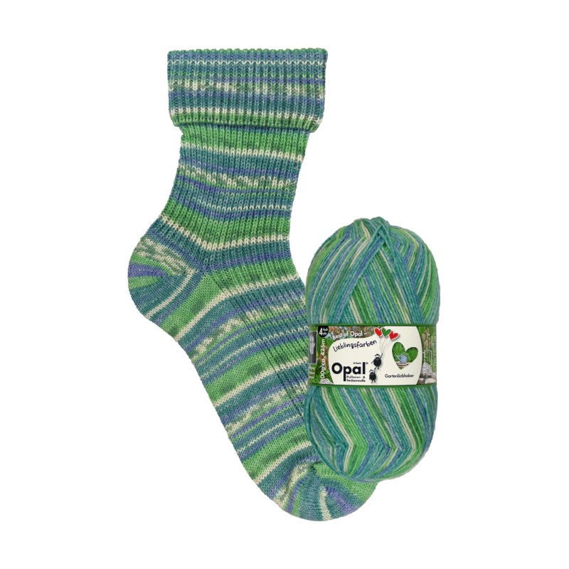 Opal Lieblingsfarben 4-draads sokkenwol uit eerdere Opal series.
